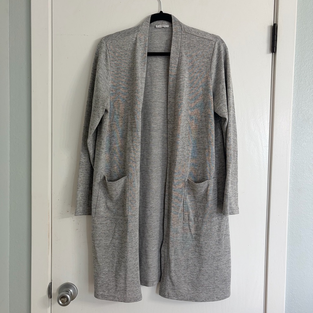 Avon Light Gray Women's Cardigan